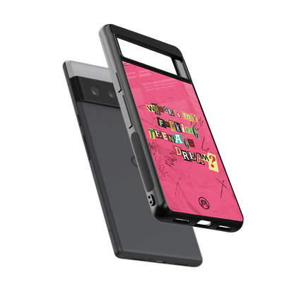 teenage dream back phone cover | glass case for google pixel 6 pro