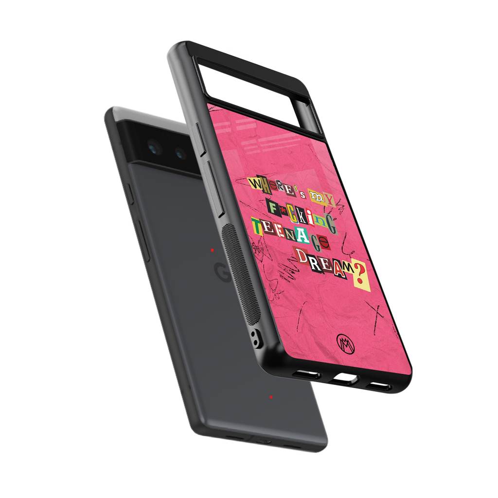 teenage dream back phone cover | glass case for Google Pixel 6A