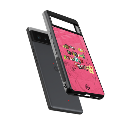 teenage dream back phone cover | glass case for Google Pixel 6A