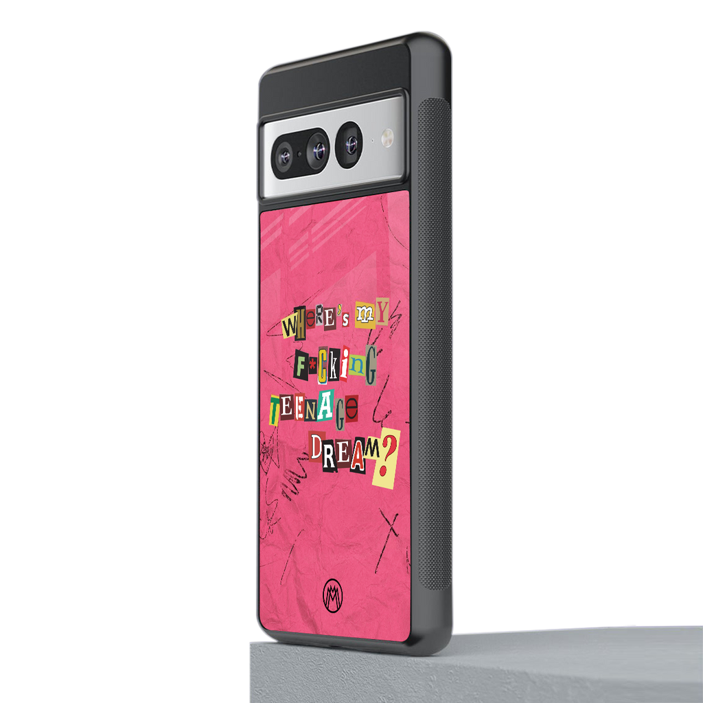 teenage dream back phone cover | glass case for google pixel 7 pro