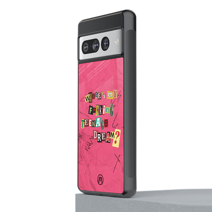 teenage dream back phone cover | glass case for google pixel 7 pro