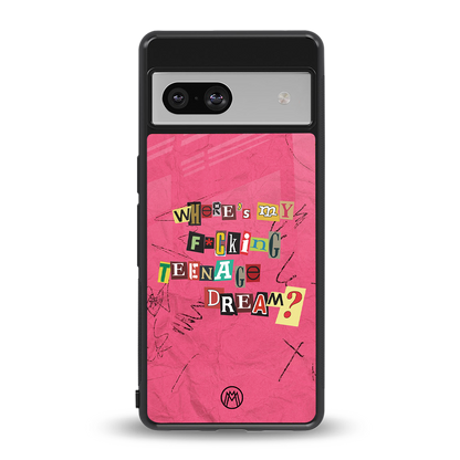teenage dream back phone cover | glass case for Google Pixel 7