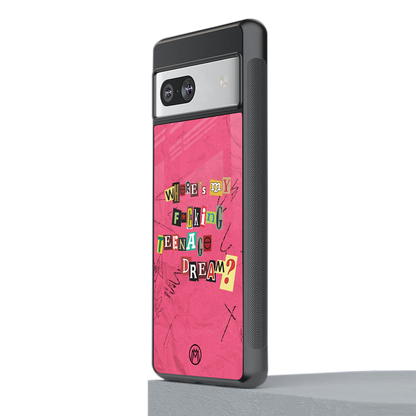 teenage dream back phone cover | glass case for Google Pixel 7A