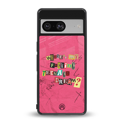 teenage dream back phone cover | glass case for Google Pixel 8