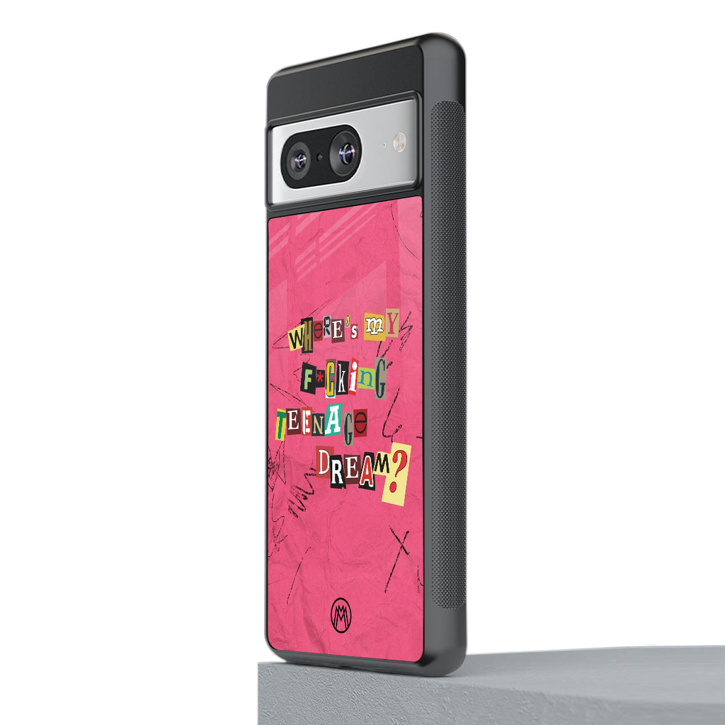 teenage dream back phone cover | glass case for Google Pixel 8