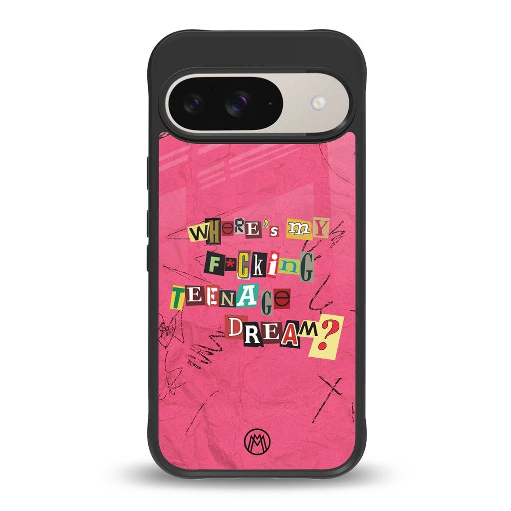 teenage dream back phone cover | glass case for google pixel 9