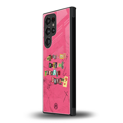 teenage dream back phone cover | glass case for samsung galaxy s24 ultra