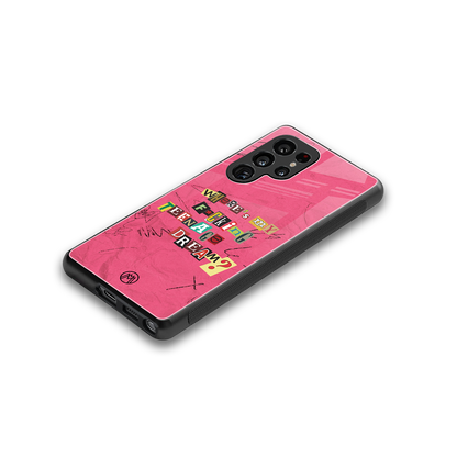 teenage dream back phone cover | glass case for samsung galaxy s25 ultra