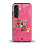 teenage dream back phone cover | glass case for samsung galaxy s24 plus
