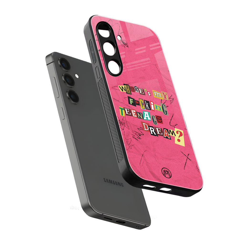 teenage dream back phone cover | glass case for samsung galaxy s24