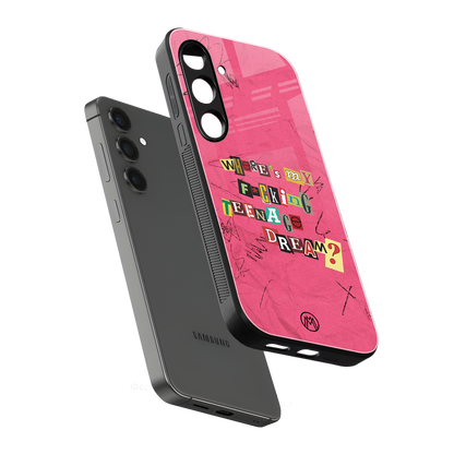 teenage dream back phone cover | glass case for samsung galaxy s23 plus