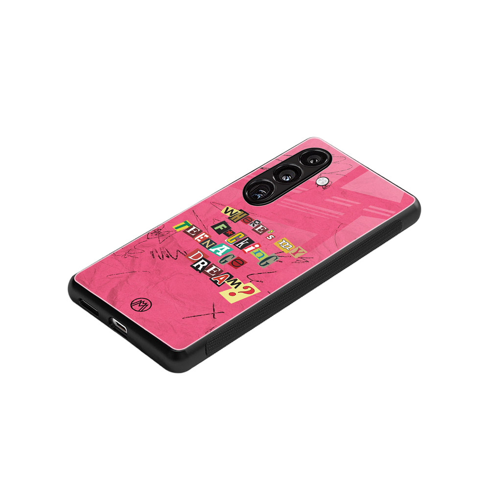 teenage dream back phone cover | glass case for samsung galaxy s24
