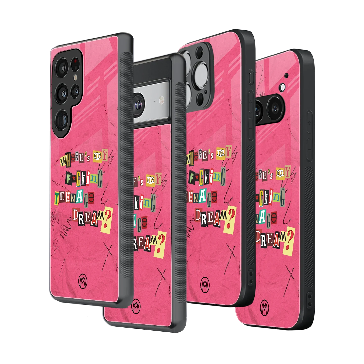 Stylish Glass Back Case for All Smartphones – iPhone, Samsung, OnePlus, Pixel, Redmi, Oppo, Vivo, Motorola