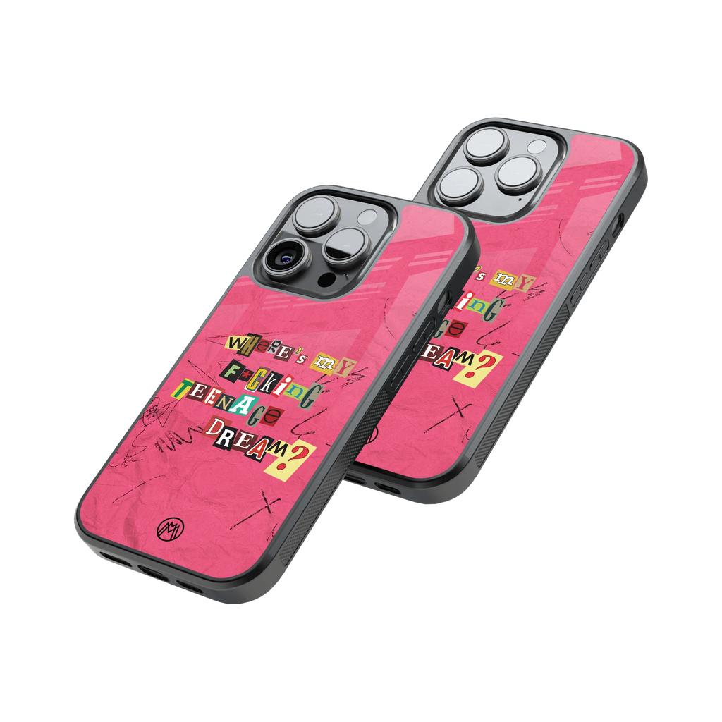 Protective Glass Back Phone Case Compatible with iPhone, Samsung, OnePlus, Pixel & More