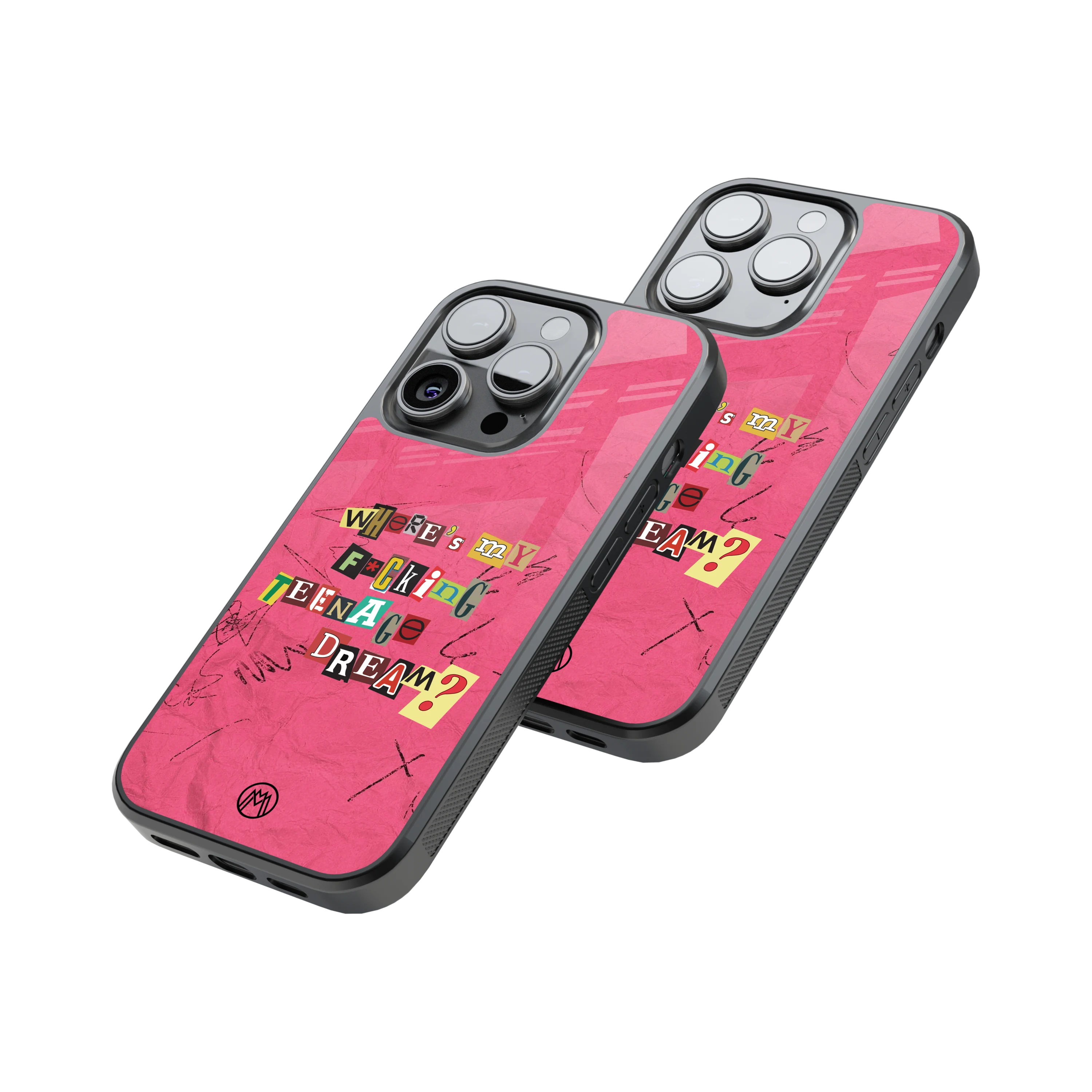 Protective Glass Back Phone Case Compatible with iPhone, Samsung, OnePlus, Pixel & More