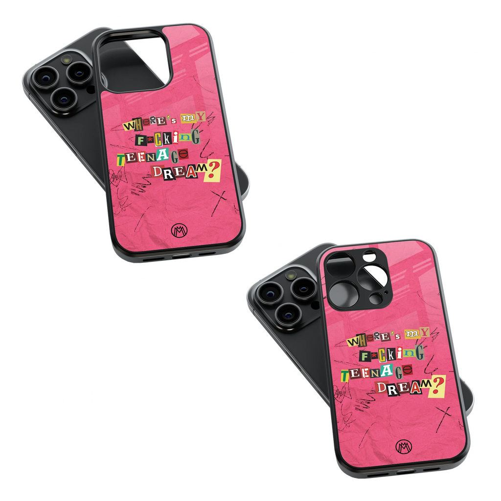 Trendy Glass Back Mobile Case for iPhone, Samsung, Redmi, OnePlus, Google Pixel, Motorola