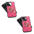 Trendy Glass Back Mobile Case for iPhone, Samsung, Redmi, OnePlus, Google Pixel, Motorola