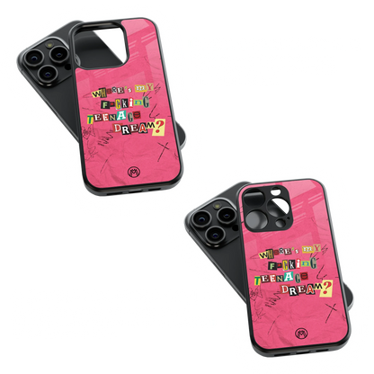 Trendy Glass Back Mobile Case for iPhone, Samsung, Redmi, OnePlus, Google Pixel, Motorola