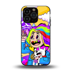 tekashi 6ix9ine back phone cover | glass case for iphone 13 pro