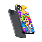 tekashi 6ix9ine back phone cover | glass case for iphone 15 plus