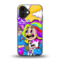 tekashi 6ix9ine back phone cover | glass case for iphone 16