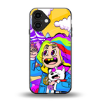 tekashi 6ix9ine back phone cover | glass case for iphone 16