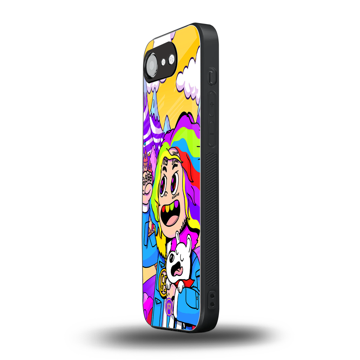 tekashi 6ix9ine back phone cover | glass case for iphone 16e