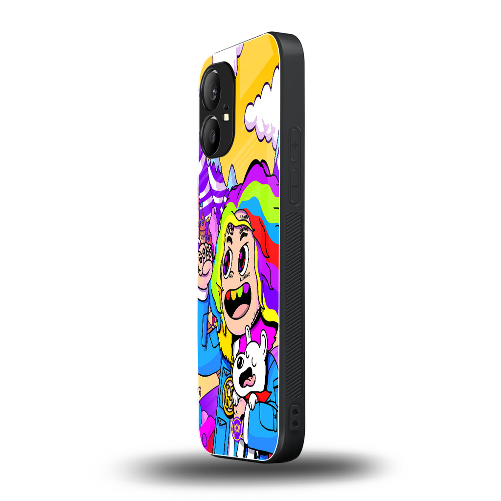 tekashi 6ix9ine back phone cover | glass case for nothing phone 1