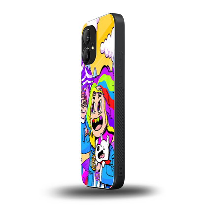 tekashi 6ix9ine back phone cover | glass case for nothing phone 1