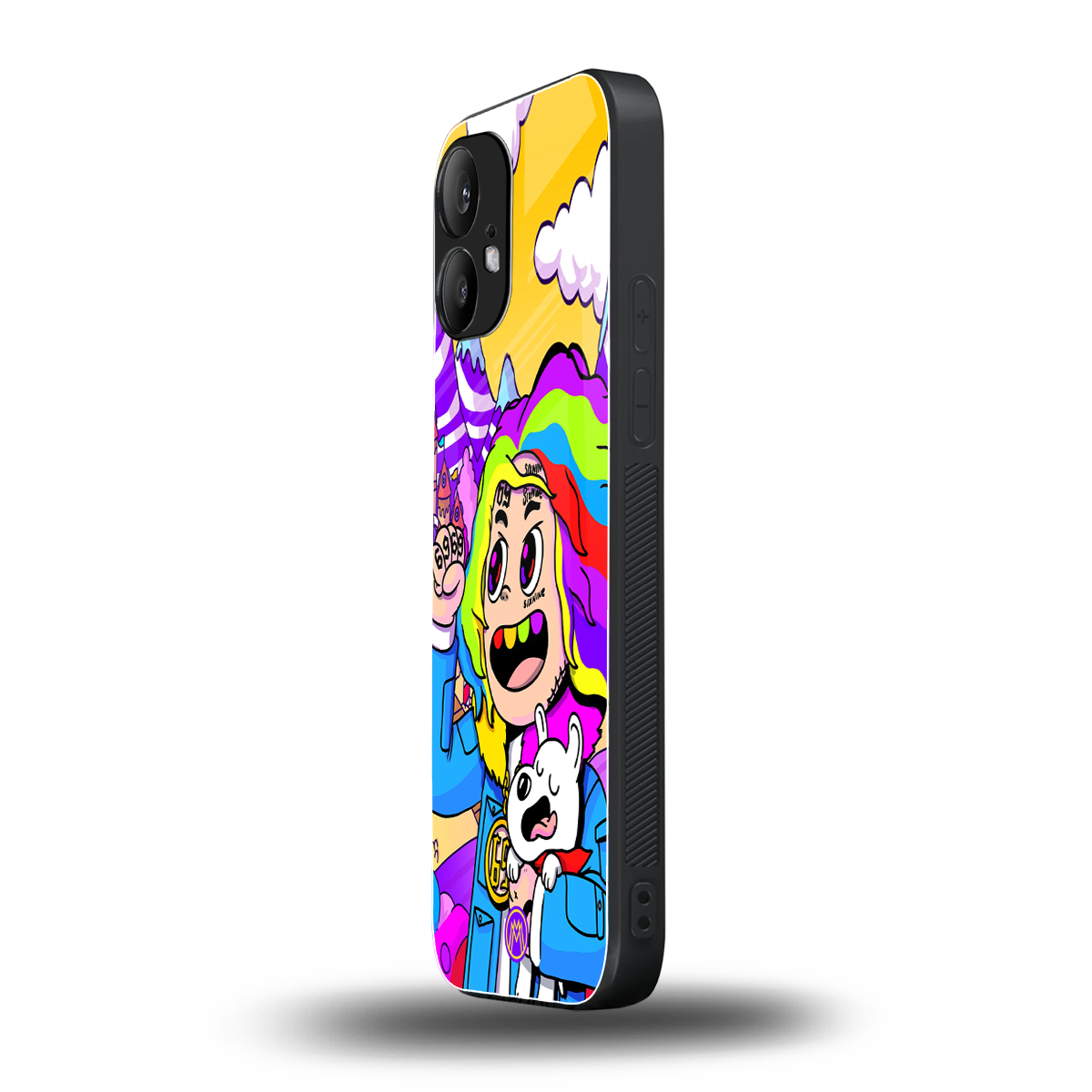 tekashi 6ix9ine back phone cover | glass case for nothing phone 2