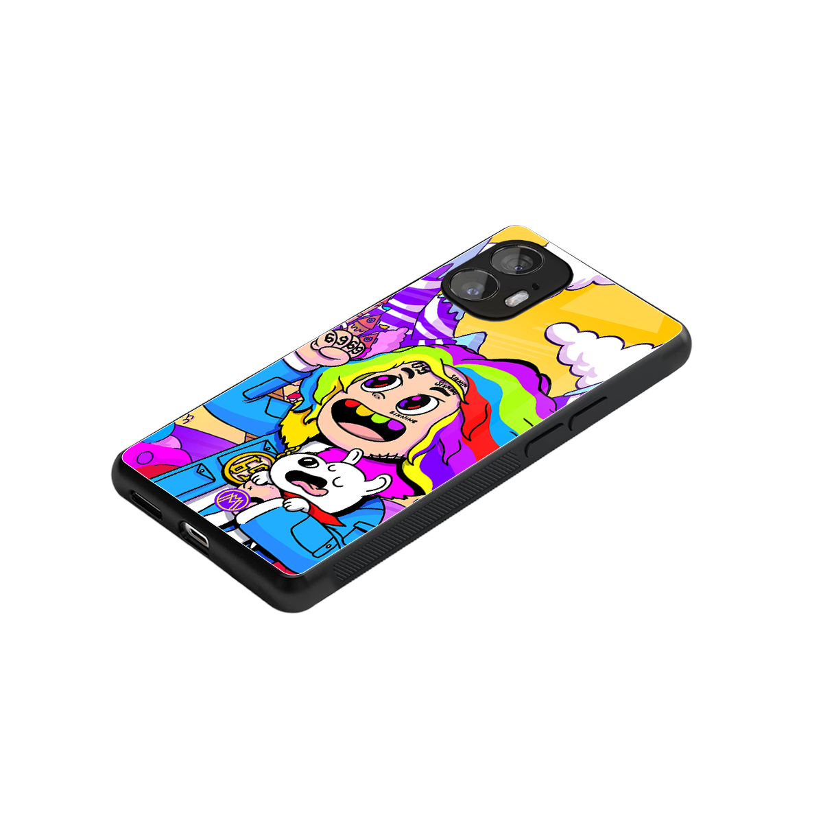 tekashi 6ix9ine back phone cover | glass case for nothing phone 2