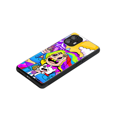 tekashi 6ix9ine back phone cover | glass case for nothing phone 2