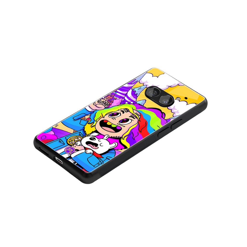 tekashi 6ix9ine back phone cover | glass case for nothing phone 2a