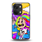 tekashi 6ix9ine back phone cover | glass case for oneplus nord 3
