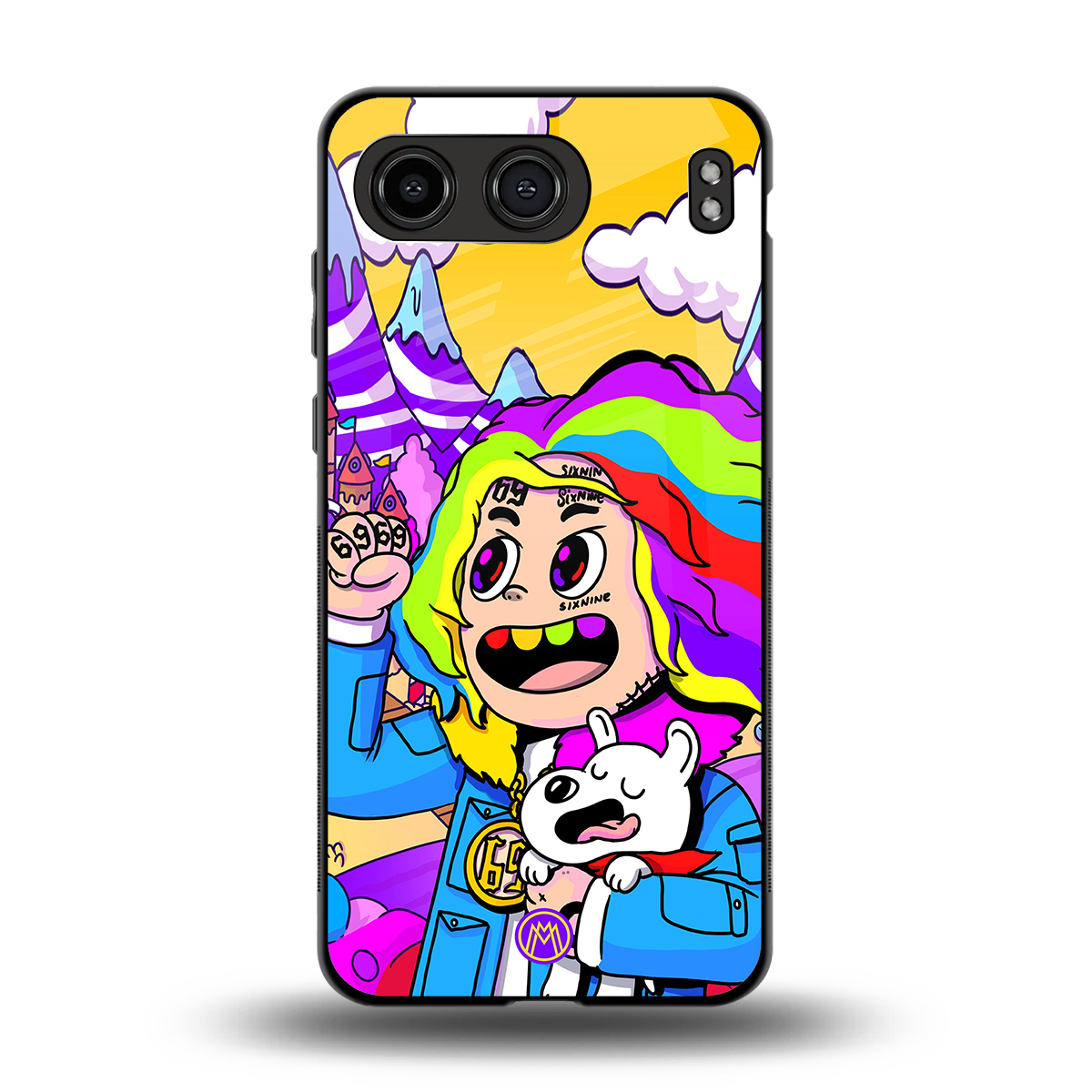 tekashi 6ix9ine back phone cover | glass case for oneplus nord 4