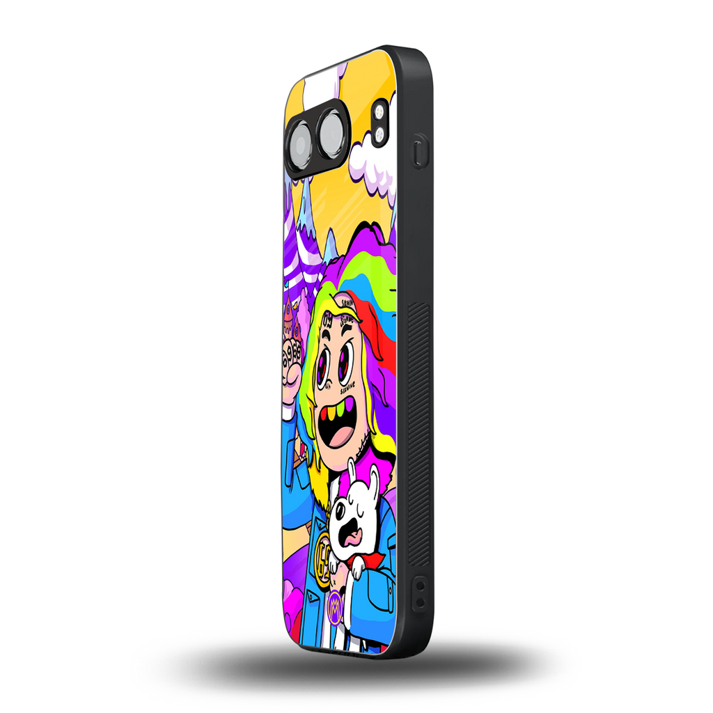 tekashi 6ix9ine back phone cover | glass case for oneplus nord 4