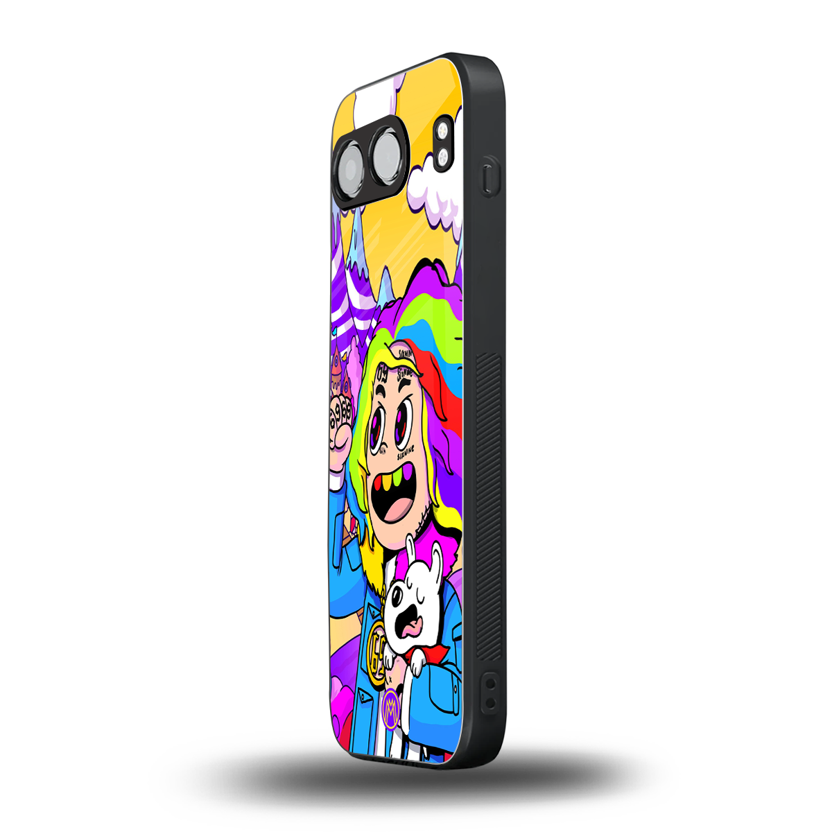 tekashi 6ix9ine back phone cover | glass case for oneplus nord 4