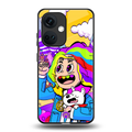 tekashi 6ix9ine back phone cover | glass case for oneplus nord ce 3