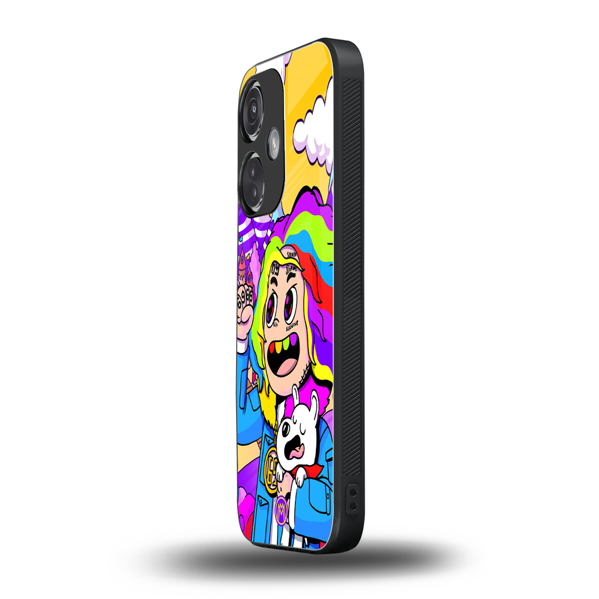 tekashi 6ix9ine back phone cover | glass case for oneplus nord ce 3