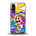 tekashi 6ix9ine back phone cover | glass case for oneplus nord ce 4 lite