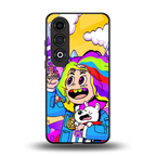 tekashi 6ix9ine back phone cover | glass case for oneplus nord ce 4
