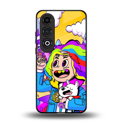 tekashi 6ix9ine back phone cover | glass case for oneplus nord ce 4