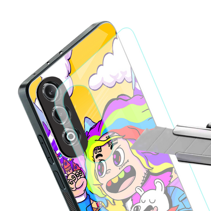 tekashi 6ix9ine back phone cover | glass case for oneplus nord ce 4