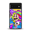 tekashi 6ix9ine back phone cover | glass case for google pixel 6