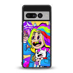 tekashi 6ix9ine back phone cover | glass case for google pixel 7 pro