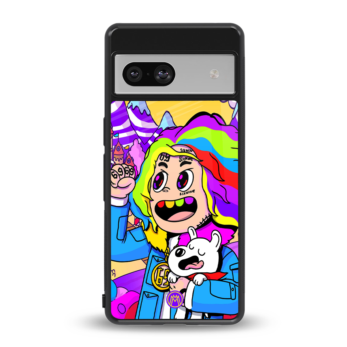 tekashi 6ix9ine back phone cover | glass case for Google Pixel 7