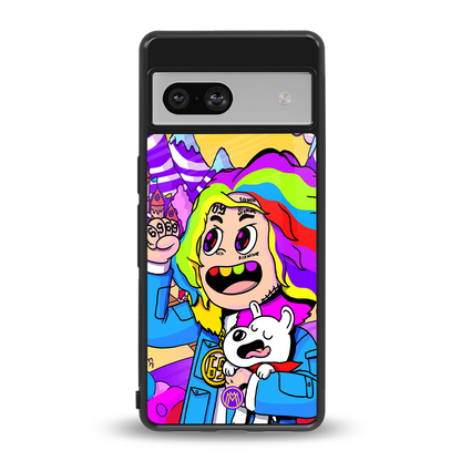 tekashi 6ix9ine back phone cover | glass case for Google Pixel 7A