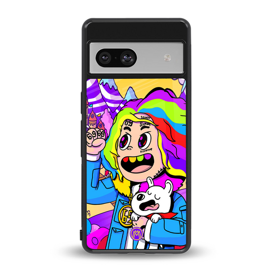 tekashi 6ix9ine back phone cover | glass case for Google Pixel 7A