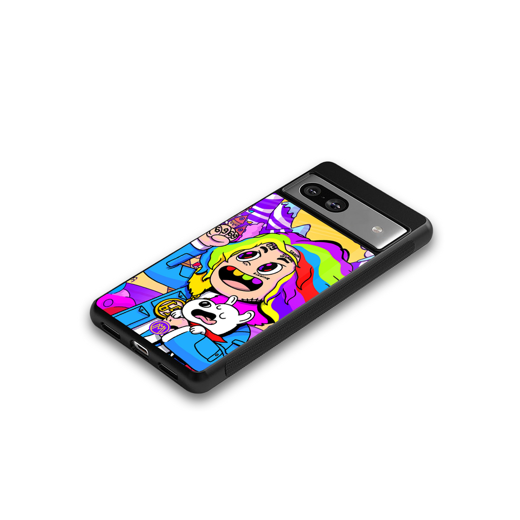 tekashi 6ix9ine back phone cover | glass case for Google Pixel 7
