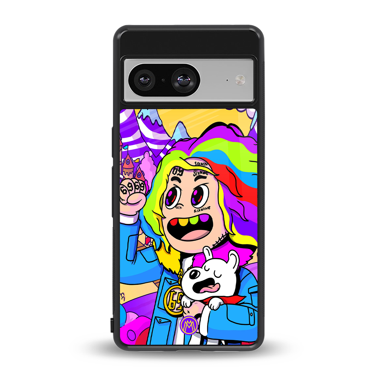 tekashi 6ix9ine back phone cover | glass case for Google Pixel 8